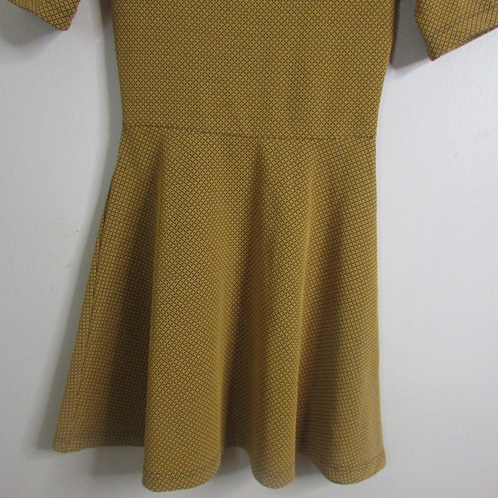 Divided Dress 4 Gold Black Skater Style - Picture 4 of 9